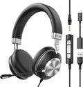 Headset wtih Mic, USB Headset by Wantek