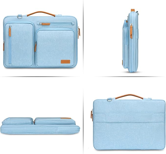 MOSISO 360 Protective Laptop Shoulder Bag, 15-15.6 inch Computer Bags Compatible - Image 4