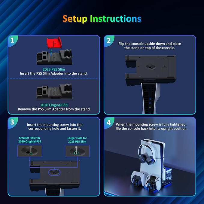 NexiGo PS5 Silent Cooling Stand - Image 9
