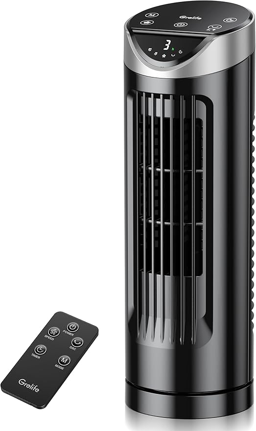 Grelife 13" Electronic Tower Fan by GrelifeHome