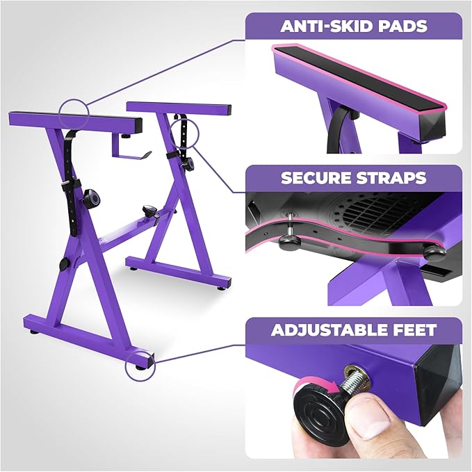 Liquid Stands Portable Heavy Duty Digital Piano Stand & Bench Set - Image 4