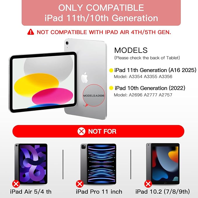 NOKBABO for iPad 11th 10th Generation Case - Image 2