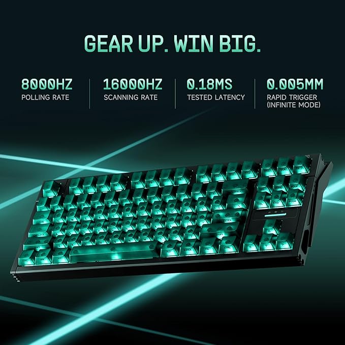 IQUNIX EZ80 RS Magnetic Switch Hall Effect Gaming Keyboard - Image 2