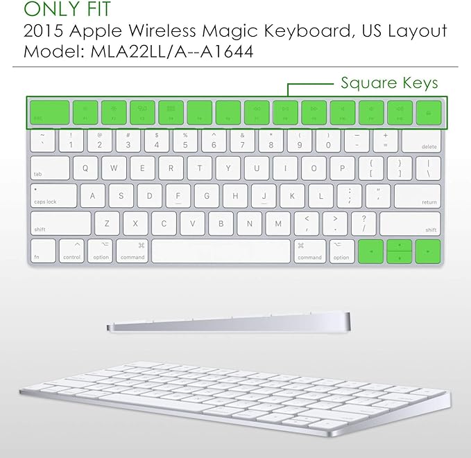 Allinside Ombre Pink Cover for Apple Magic Keyboard - Image 2