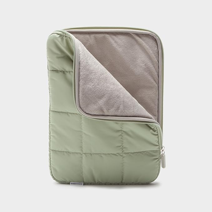 U Brands Nylon Puffer Zipping Large Laptop Sleeve, 10.5" x 15", Computer by UBrands