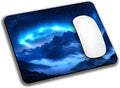 Blue Aurora Mountains Mouse Pads by EASTSMOOTH