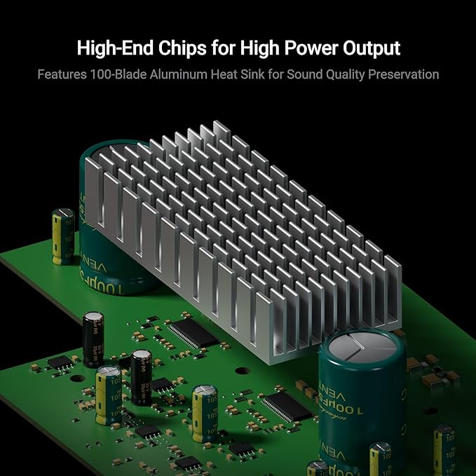 Fosi Audio MC351 2.1 Channel Integrated Amplifier - Image 5