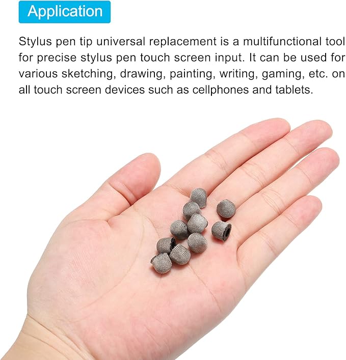 MECCANIXITY 6pcs 7mm Stylus Pen Fine Tips Conductive Fiber Capacitive Touch - Image 4