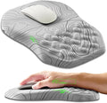 Ergonomic Slope Mouse Pad Wrist Support, Wrist Rest Mousepad by Armanza