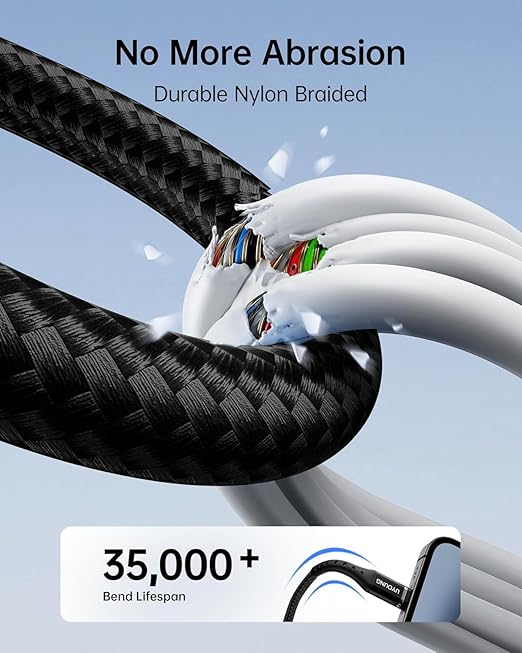 Multi Charging Cable 2Pack 6FT, 3 in 1 Charger Cable Braided Universal Phone - Image 5