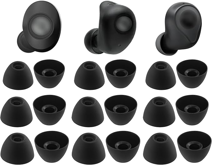 Replacement Silicone Ear Tips for Ray-con E25, Ray-con Everyday/Fitness Earbuds by Unknown