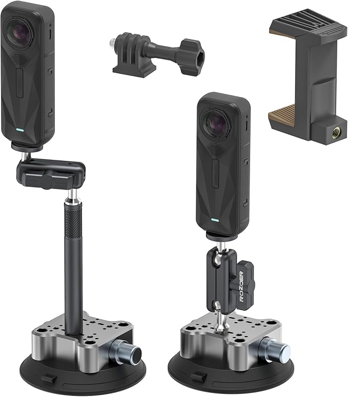4.5" Suction Cup Camera Mount by ROZOER