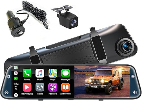 12'' Rearview Mirror Camera by KOUENOM