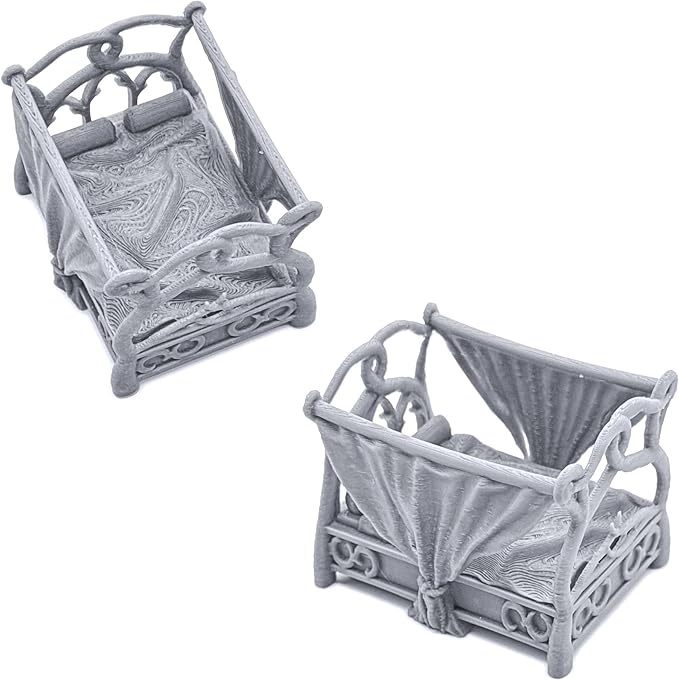 EnderToys Elegant Furniture by Printable Scenery, 3D Printed Tabletop RPG - Image 3