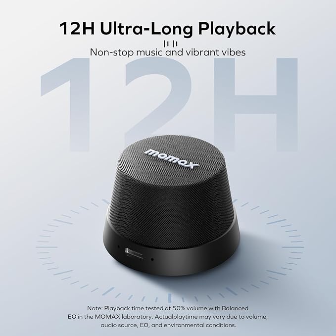 MOMAX Magnetic Portable Bluetooth Speaker - Image 4