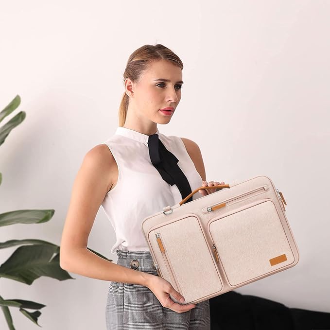 MOSISO 360 Protective Laptop Shoulder Bag, 13 inch Computer Bags Compatible - Image 6