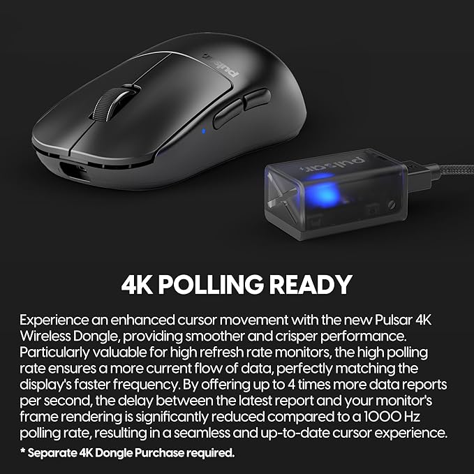 Pulsar Gaming Gears X2H mini Wireless Gaming Mouse, Ultra Lightweight 1.83 oz - Image 8