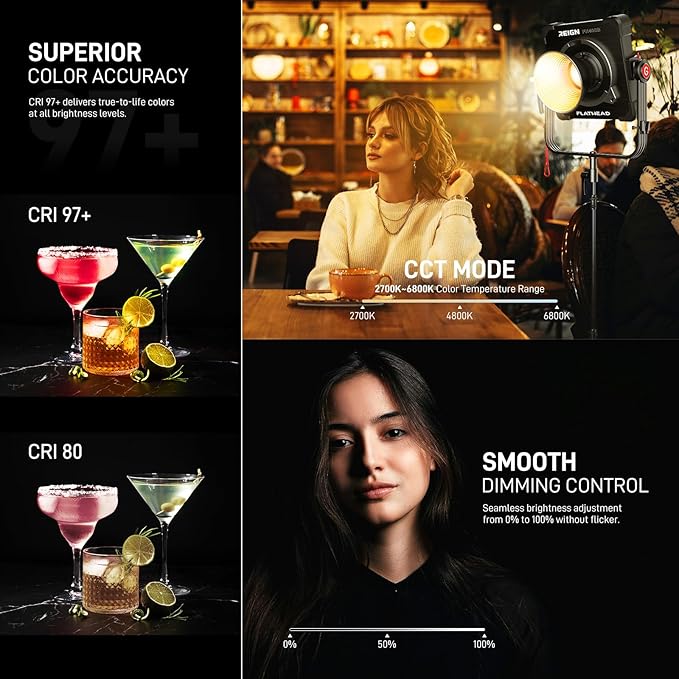 GVM 400W Bi-Color Video Light - Image 4