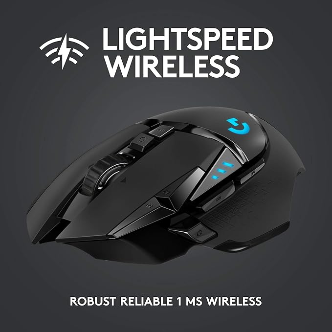 Logitech G502 Lightspeed Wireless Gaming Mouse - Image 2
