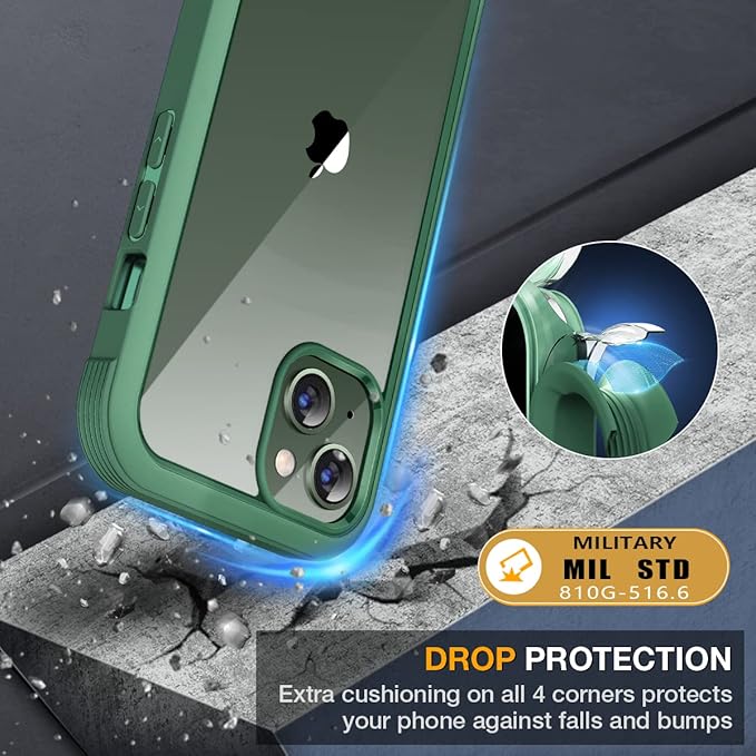 Miracase Compatible with iPhone 13 case 6.1 inch, 2023 New Full-Body Glass - Image 5
