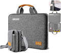 Laptop Case 15.6 Inch Briefcase Military-Grade Protection by ZinMark