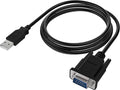 SABRENT USB 2.0 to Serial DB-9 RS-232 Adapter Cable 6ft Cable by SABRENT