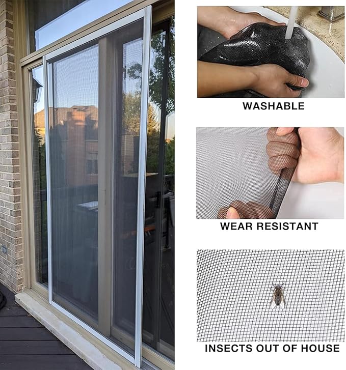 36inch*50ft Window Screens Roll, Replacement Repair Screens Mesh, Cuttable - Image 5