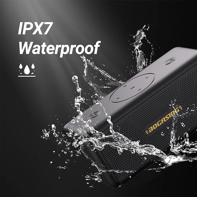 BOGASING Bluetooth Speakers, M5 Portable Wireless Speaker - Image 3