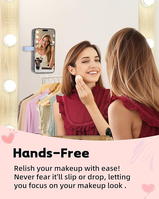 Magnetic Suction Phone Case Mount, Silicone Suction Cup Grip Stand - Image 6