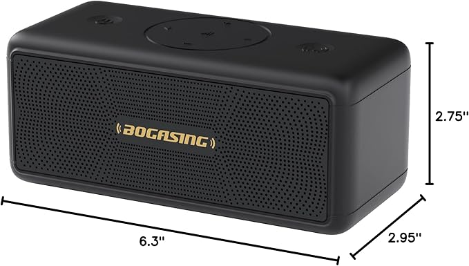 BOGASING Bluetooth Speakers, M5 Portable Wireless Speaker - Image 9