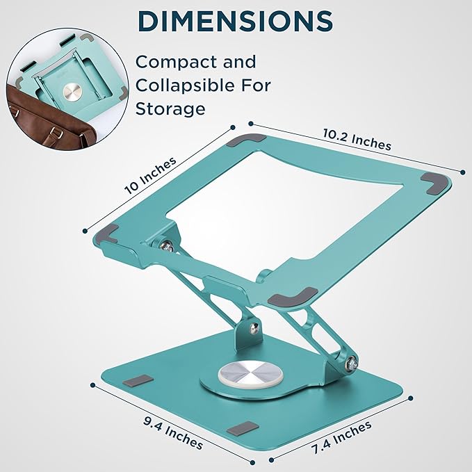 Uncaged Ergonomics Swivel Laptop Stand - Image 2