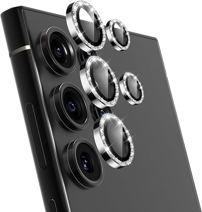 For Samsung Galaxy S24 Ultra Camera Lens Protector, Individual Lens Protector by Vipsent