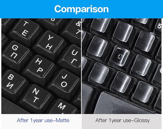 Ukrainian Keyboard Stickers, Ukraine Keyboard Letters Replacement Sticker - Image 5