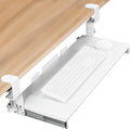 VIVO Large Height Adjustable Under Desk Keyboard Tray, C-clamp Mount System by VIVO