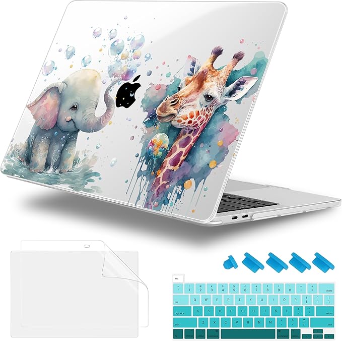Case for MacBook Pro 13 inch with/Without Touch Bar, Hard Shell + Keyboard by WelcomeViseNewitems