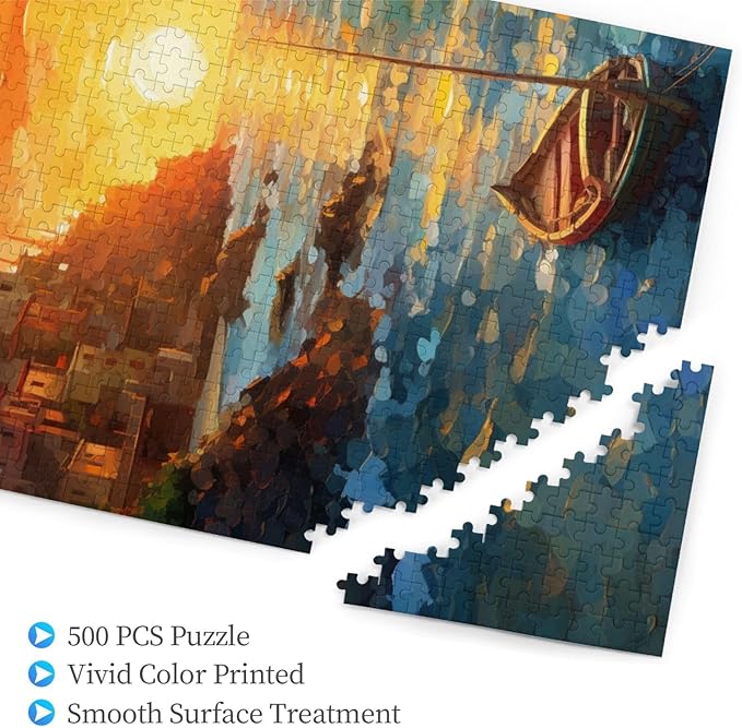 Custom Jigsaw Puzzle from Photos 300/500/1000 Pieces Personalized Wooden - Image 2
