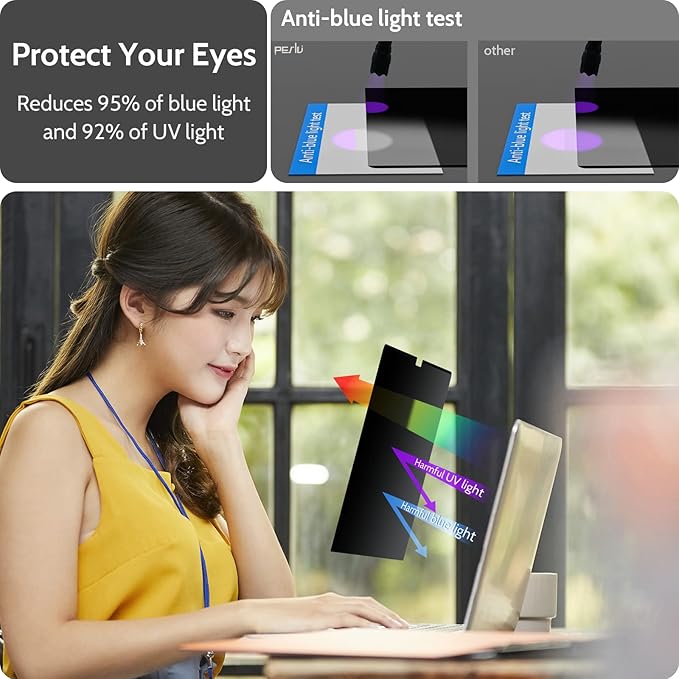 Magnetic Privacy Screen for MacBook Pro 16 Inch, 16inch Removable Matte Anti - Image 5