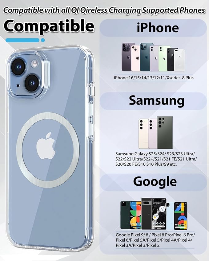 Metal Rings, Ultra-Thin for MagSafe Sticker, Magnetic Adapter, Phone - Image 5