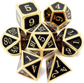 Haxtec DND Metal Dice Set D&D Dice Compatible by HaxtecDice
