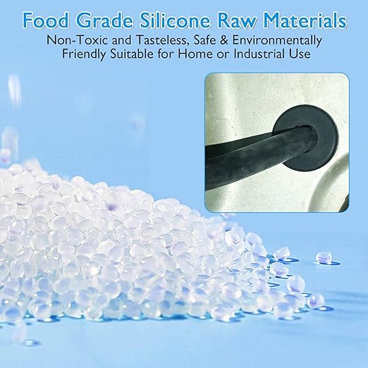25 Pcs 1/4" Drill Hole, 3/16" ID Silicone Rubber Grommets - Image 2