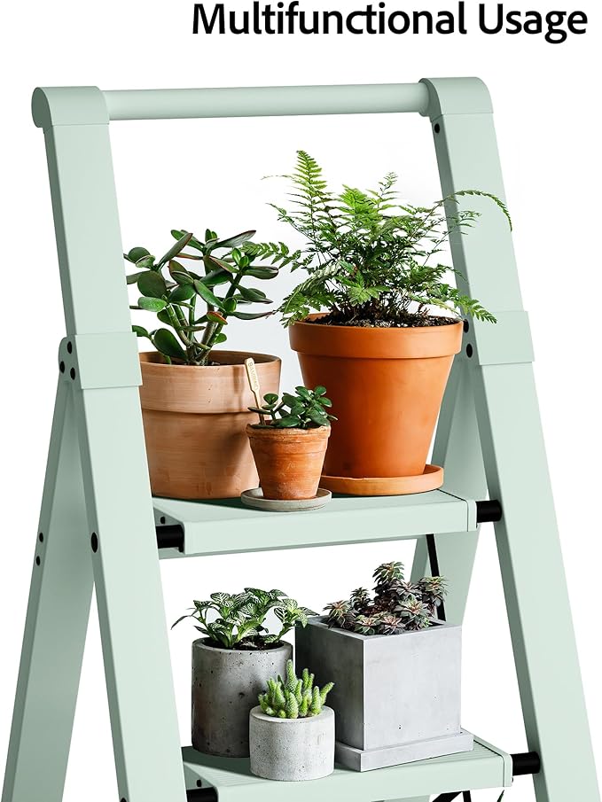 Taranta 4 Step Ladder, Lightweight Aluminum Step Stool - Image 8