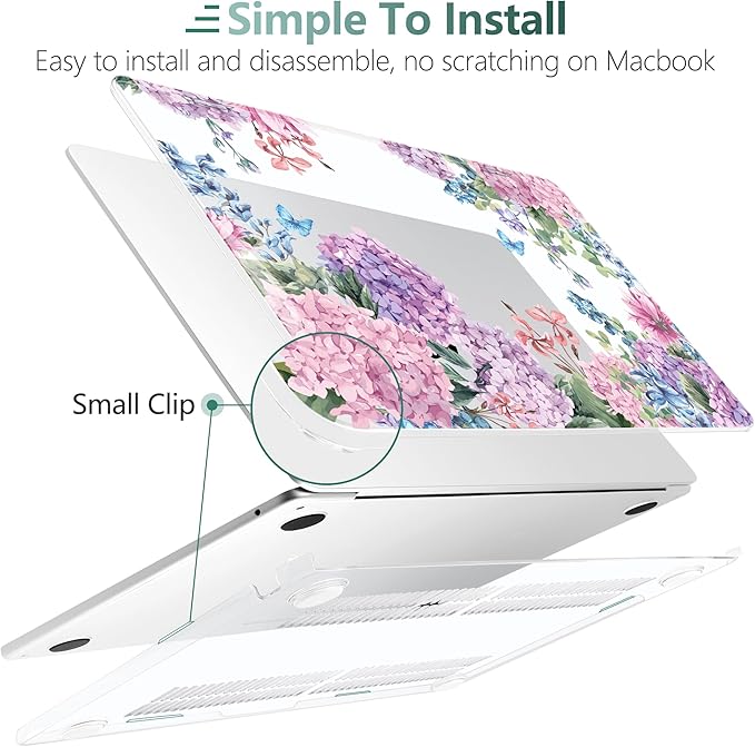 TWOLSKOO for M4 MacBook Air 13.6 inch Case 2025-2022 Release M4 A3240 M3 A3113 - Image 7