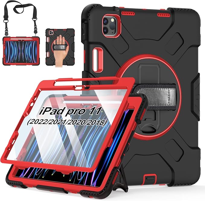 Case for iPad Pro 11 Inch: Silicone Cover for iPad 11 Generation by MiesherkSTOCK