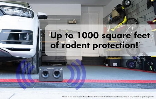 1000x Powerful Plug-in Ultrasonic Mouse and Rodent Deterrent - Image 2