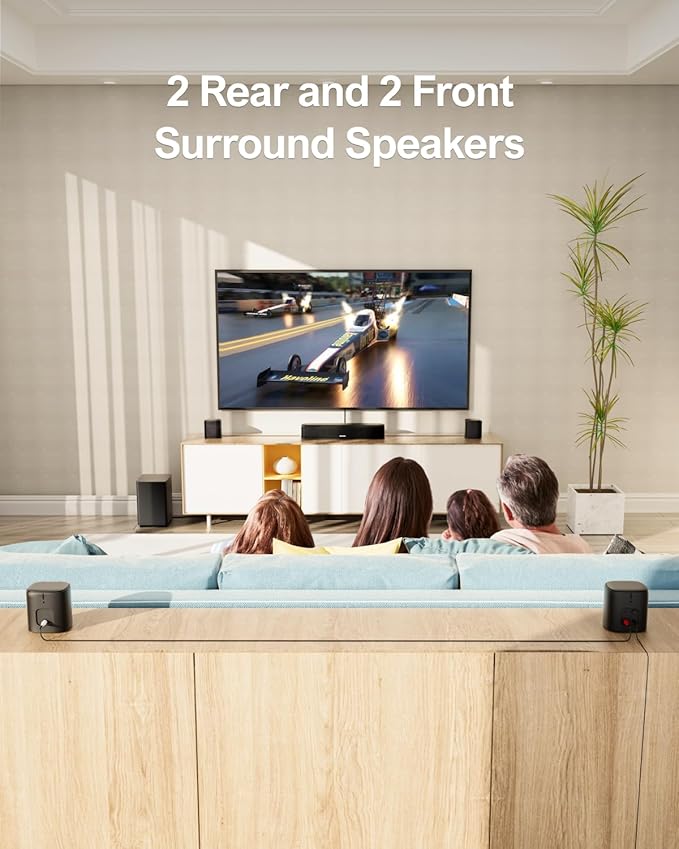ULTIMEA 7.1ch Virtual Surround Sound Bar, Sound Bar - Image 3
