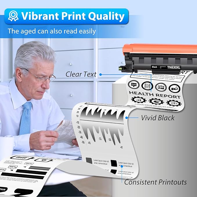 ZIPRINT TN830XL Toner 2 Pack Compatible Replacement - Image 4