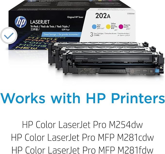 HP 202A Cyan, HP Color LaserJet Pro MFP M281 Series | CF500AM - Image 2