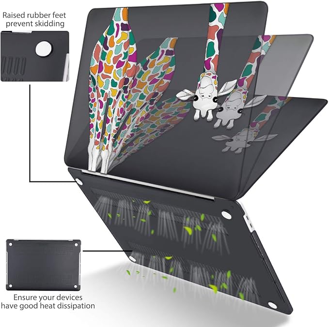 Mektron for MacBook Pro 13-inch Case 2022 2021 2020 Release A2338 M2 M1 A2289 - Image 6