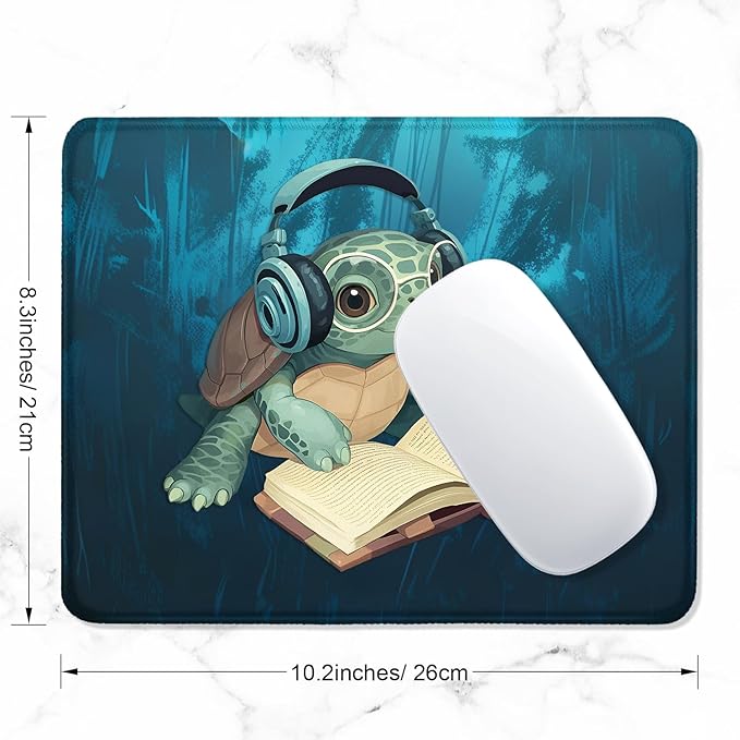 ITNRSIIET Mouse Pad with Stitched Edge Premium Textured Smooth Precise - Image 2