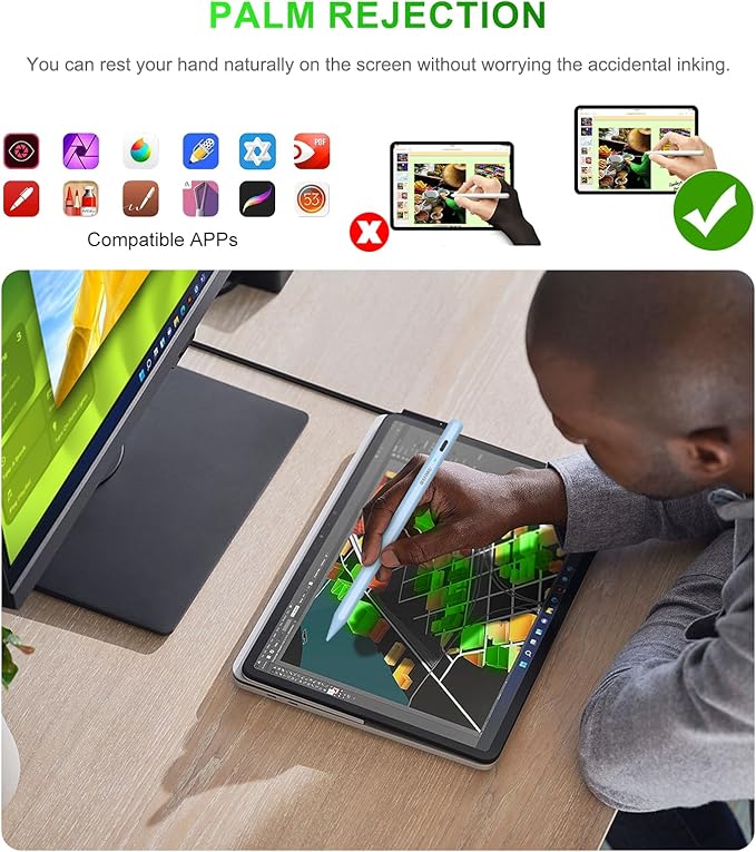 Stylus Pen for iPad 2018-2025: 15 Mins Fast Charging Pencil 1 Generation - Image 7